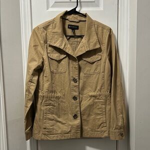 Talbots Khaki Utility Jacket